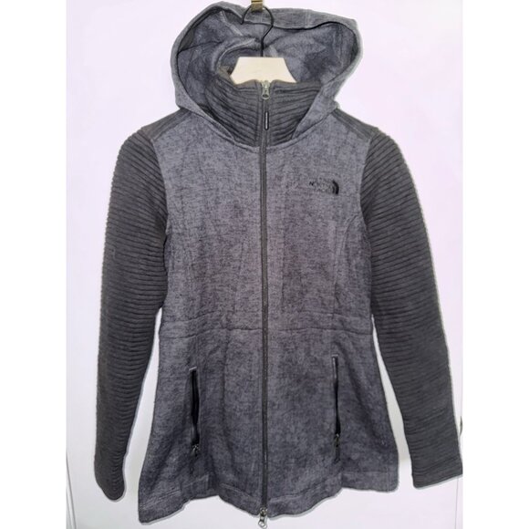 The North Face Indie Hooded Dark Grey Jacket Women Size Small Polyester - Picture 1 of 16
